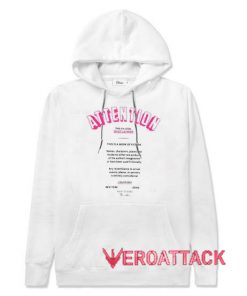 Legal Disclaimer White color Hoodies