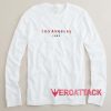 Los Angeles 1984 Letter Long sleeve T Shirt