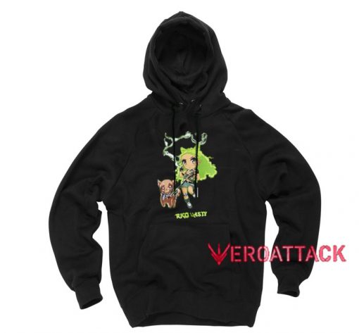 Rico Nasty Black color Hoodies