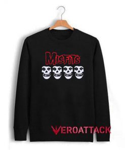 The Misfits Logo And Skull Unisex Sweatshirts