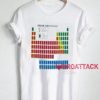 Vintage Periodic Table Of The Elements T Shirt Size XS,S,M,L,XL,2XL,3XL