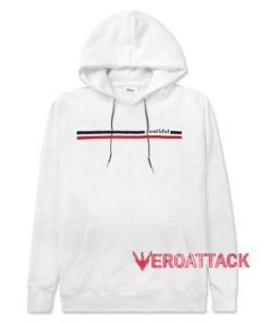Youthful White color Hoodies