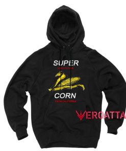 Super Corn Black color Hoodies