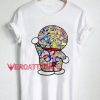Doraemon T Shirt Size XS,S,M,L,XL,2XL,3XL