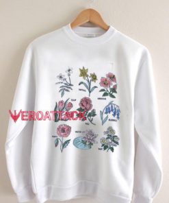 Flower Chart Unisex Sweatshirts