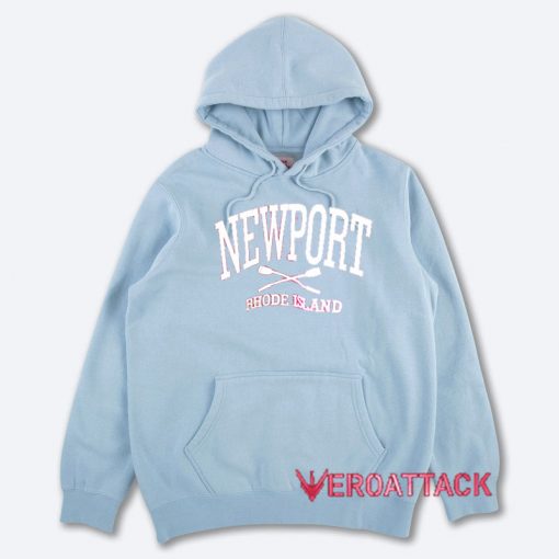 Newport, Rhode Island Light Blue color Hoodies