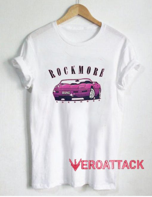 Rockmore Car T Shirt Size XS,S,M,L,XL,2XL,3XL