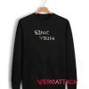 Sonic Youth Letter Unisex Sweatshirts