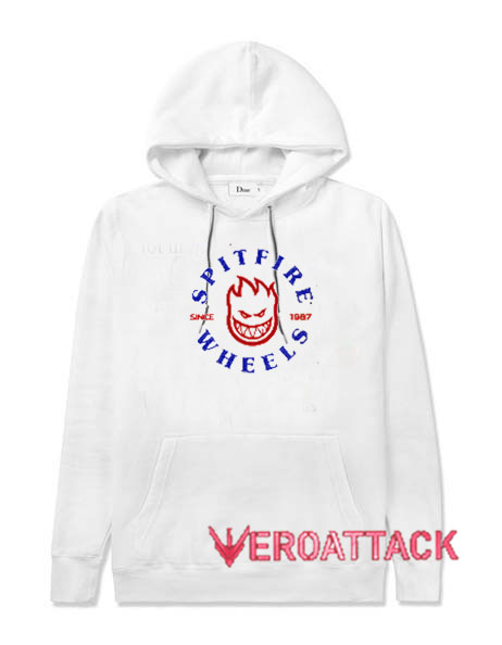 spitfire hoodie white