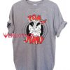 Tom And Jerry T Shirt Size XS,S,M,L,XL,2XL,3XL