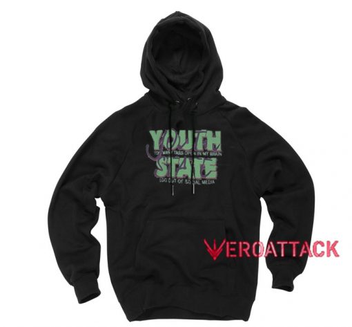 Youth State Black color Hoodies
