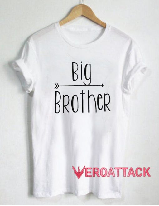 Big Brother Letter T Shirt Size XS,S,M,L,XL,2XL,3XL