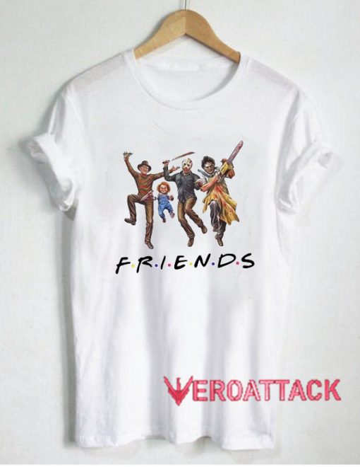 Horror Halloween Friends T Shirt Size XS,S,M,L,XL,2XL,3XL