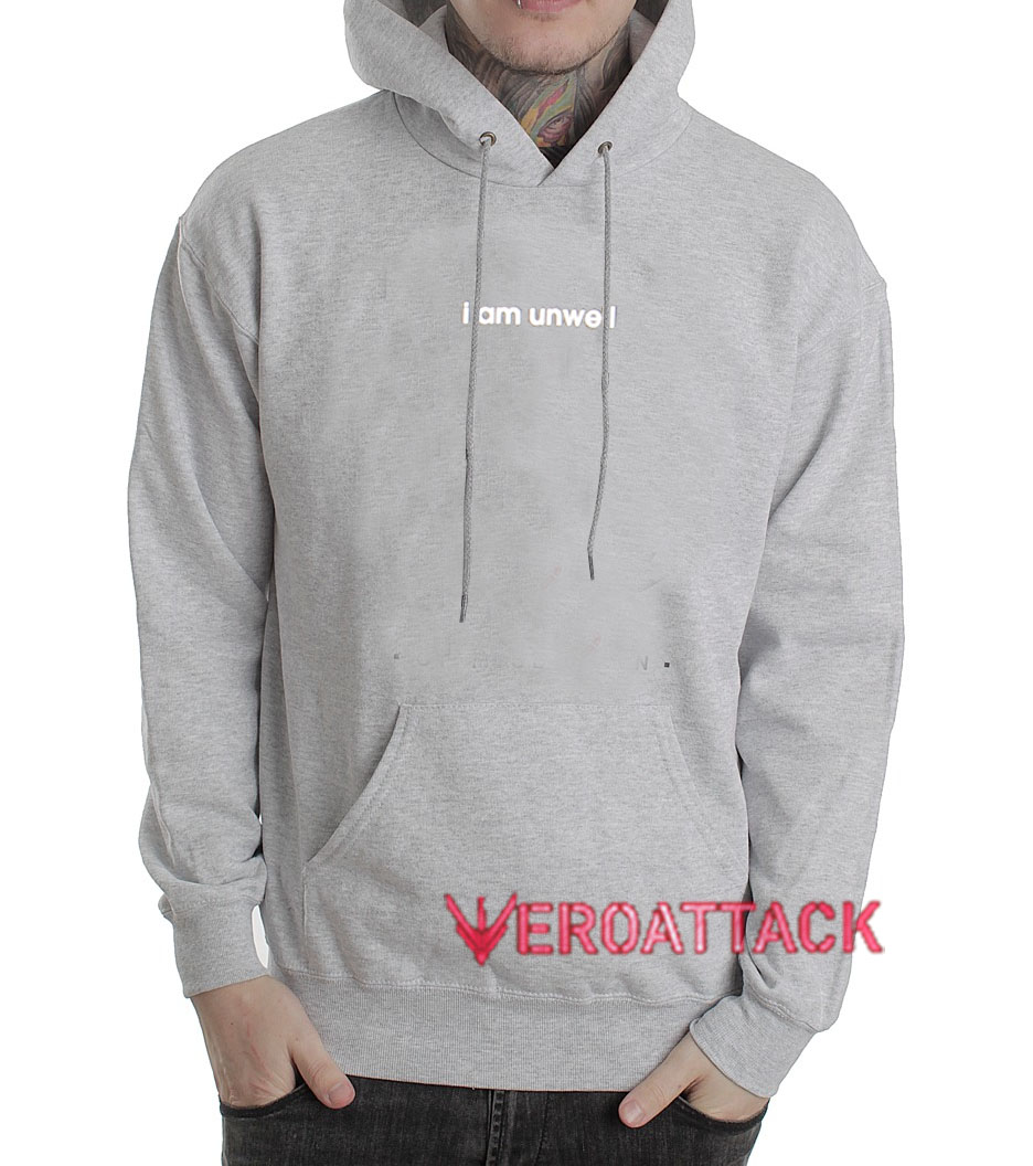 grey color hoodie