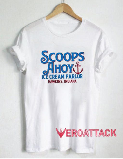 Scoops Ahoy Ice Cream Parlor T Shirt Size XS,S,M,L,XL,2XL,3XL