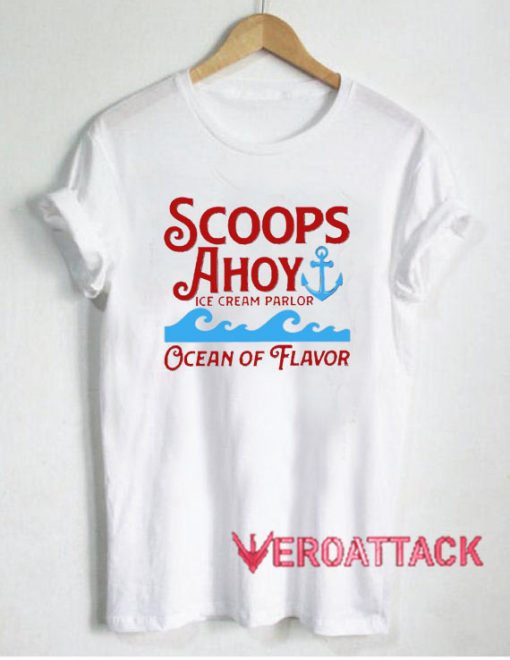 Scoops Ahoy Ocean of Flavor T Shirt Size XS,S,M,L,XL,2XL,3XL