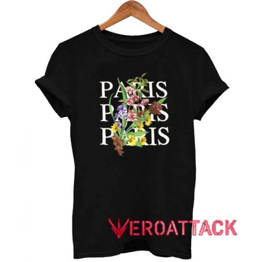 Floral Paris T Shirt