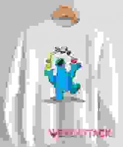 Cookie Monster Juggling Unisex Sweatshirts