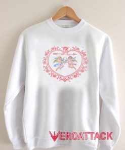 Love Cupid Print Angel Unisex Sweatshirts
