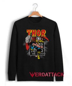 Thor Retro Comic Unisex Sweatshirts