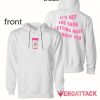 Broken Promises Not The Same White color Hoodies