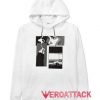 Comic Nu Goth White color Hoodies