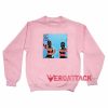 Girls Just Wanna Have Fund$ Light Pink Unisex Sweatshirts