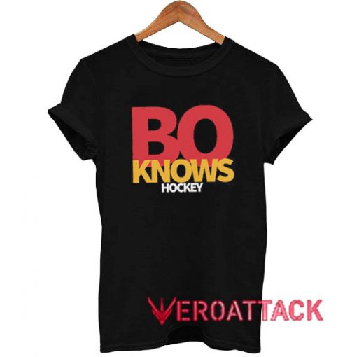 Bo Knows Hockey T Shirt