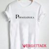 Presheatecha Font T Shirt