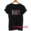Reagan Bush 84 Republican Political T Shirt