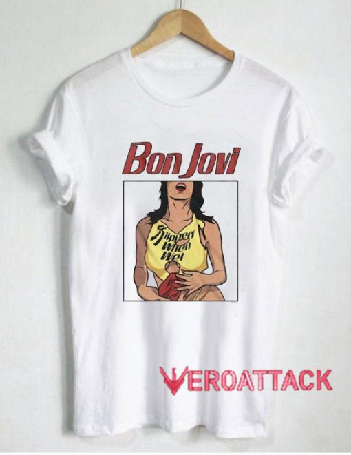 Bon Jovi Album Cover T Shirt