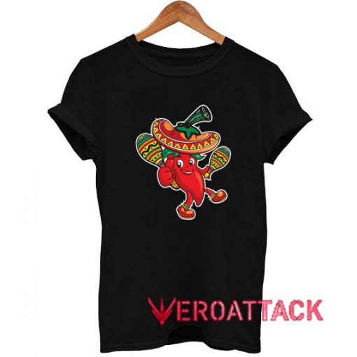 Cinco De Mayo Dancing Red Pepper T Shirt