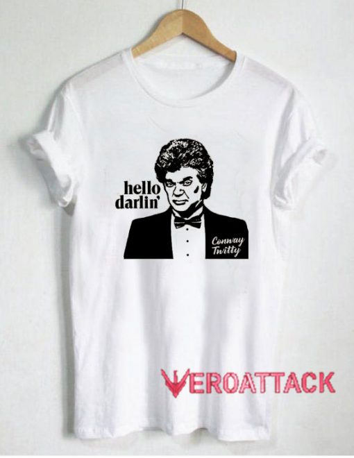 Conway Twitty Hello Darlin Vintage T Shirt
