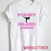 Fight Island Letter T Shirt