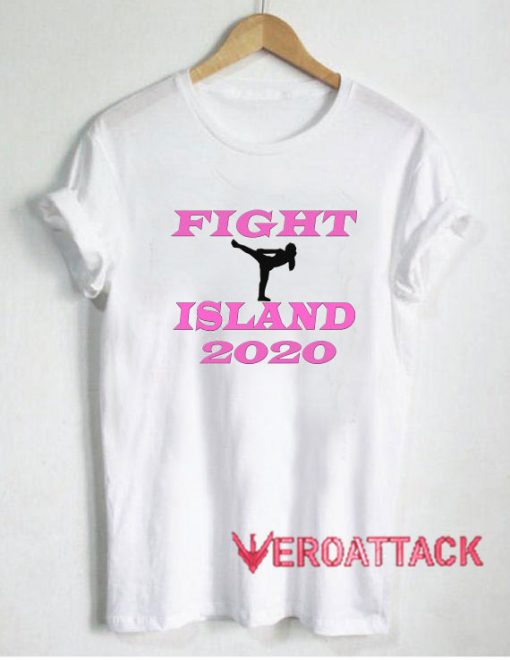 Fight Island Letter T Shirt