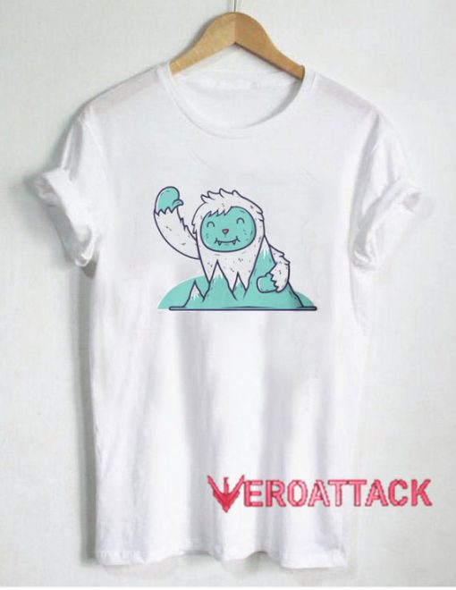 Funny Yeti Snow Man T Shirt