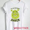 I'm an Emotional Shrek T Shirt