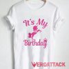 It's My 40th Birthday Pink Unicorn T Shirt