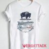 American Bison Yellowstone T Shirt