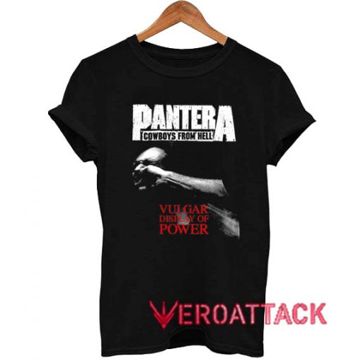 Pantera Vulgar Display of Power T Shirt