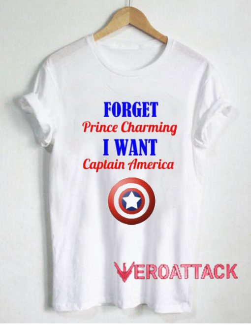 Prince Charming Captain America T Shirt