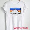 Yellowstone National Park Retro T Shirt