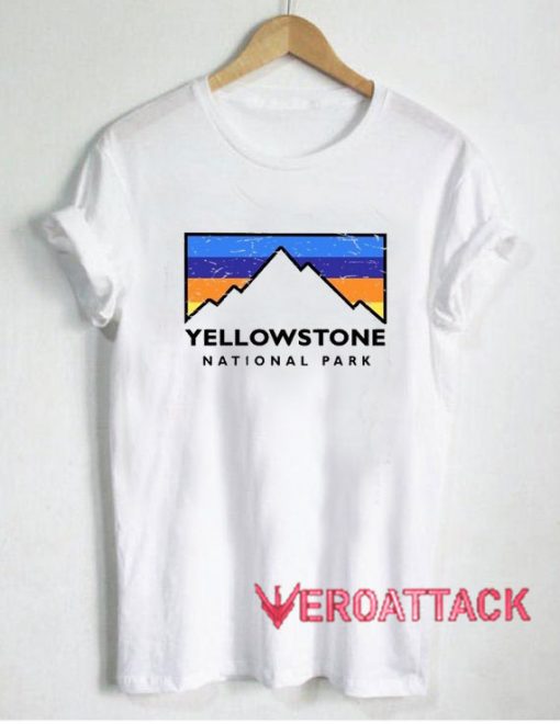 Yellowstone National Park Retro T Shirt