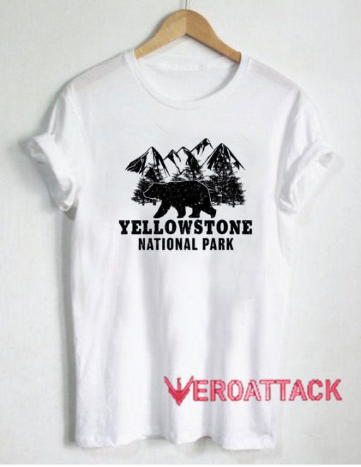 Yellowstone National Park with Bear T Shirt