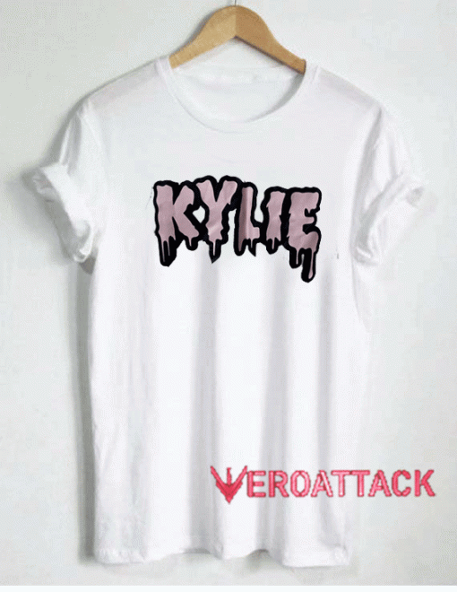 Kylie Letter Drip Tshirt