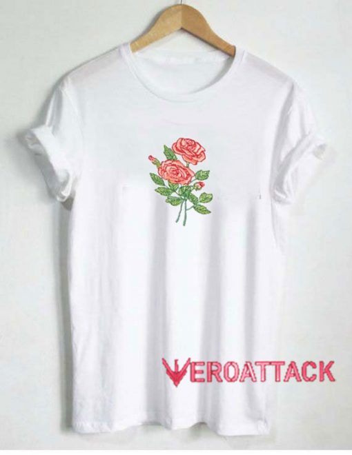 Wild Roses Loose Print Tshirt