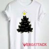 Meowy Cat Christmas Tree Tshirt