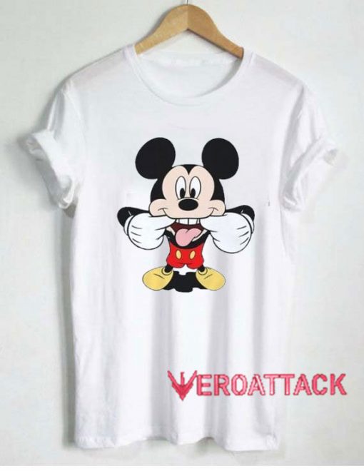 Mickey Mouse Tongue Out Tshirt