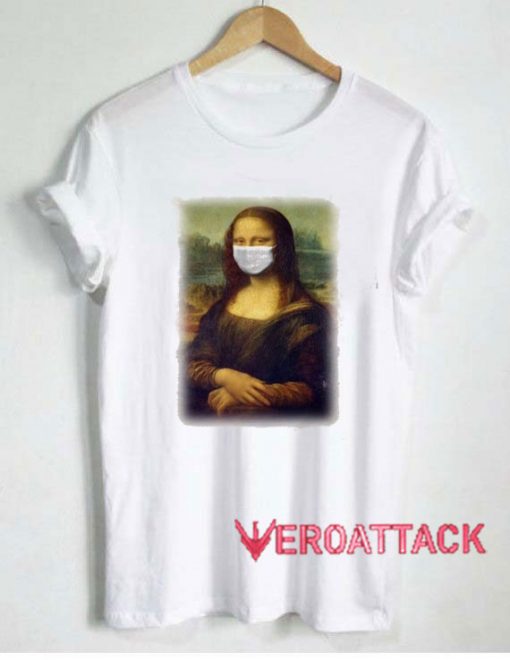 Mona Lisa Face Mask Tshirt