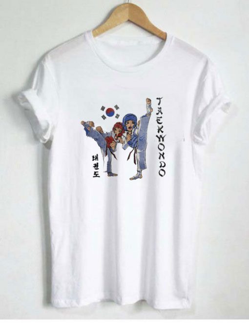 Taekwondo Anime Tshirt.